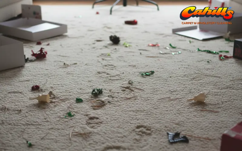 Post-Holiday Carpet Recovery