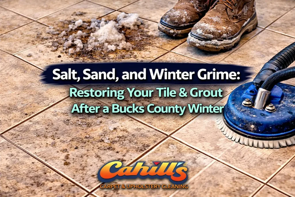 Salt, Sand, and Winter Grime: Restoring Your Tile & Grout After a Bucks County Winter