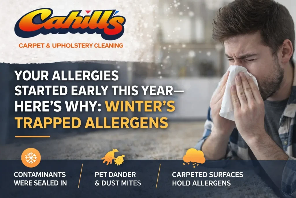 Your Allergies Started Early This Year&mdash;Here&rsquo;s Why: Winter&rsquo;s Trapped Allergens