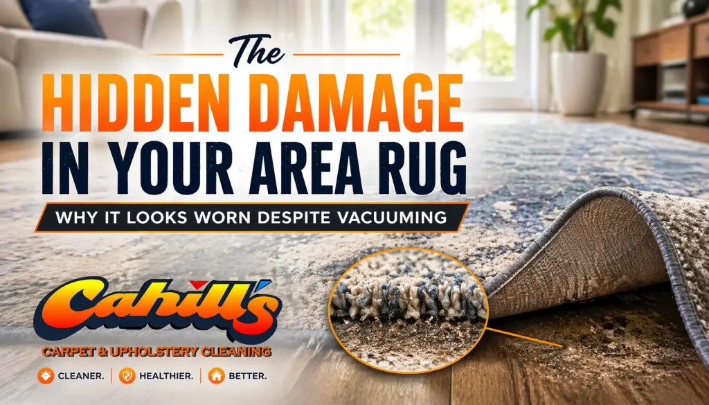 The Hidden Damage in Your Area Rug: Why It Looks Worn Despite Vacuuming