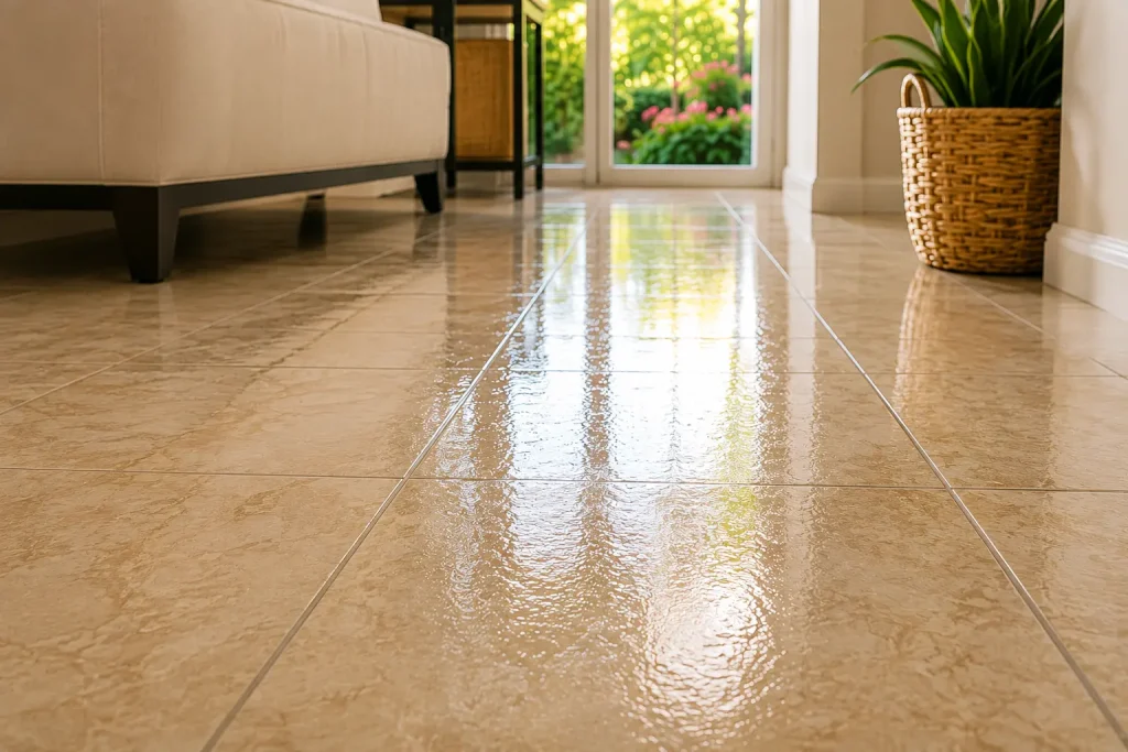 Why Your Tile Floors Feel Sticky in Summer — And How to Actually Fix It