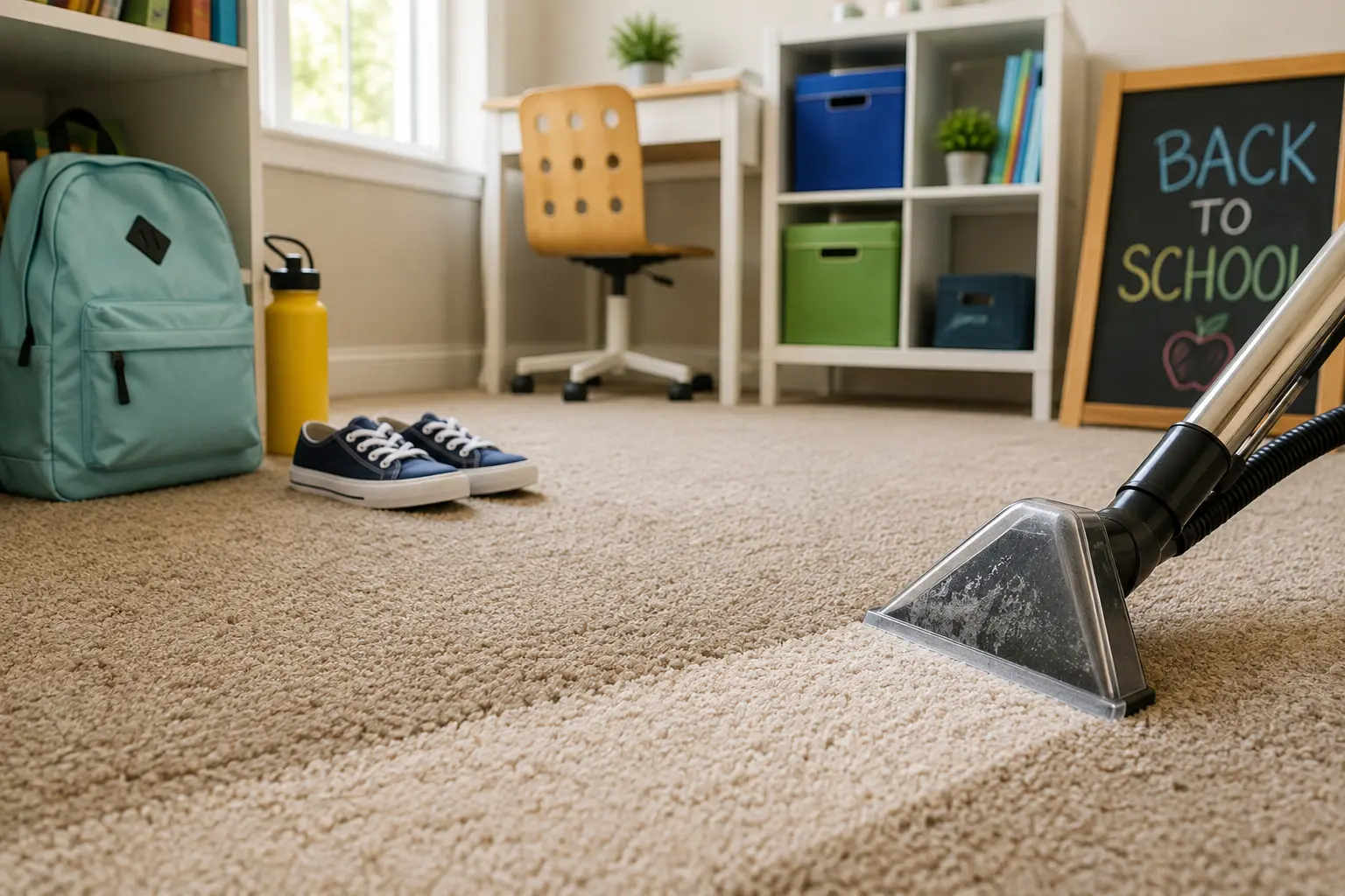 carpet cleaning back to school