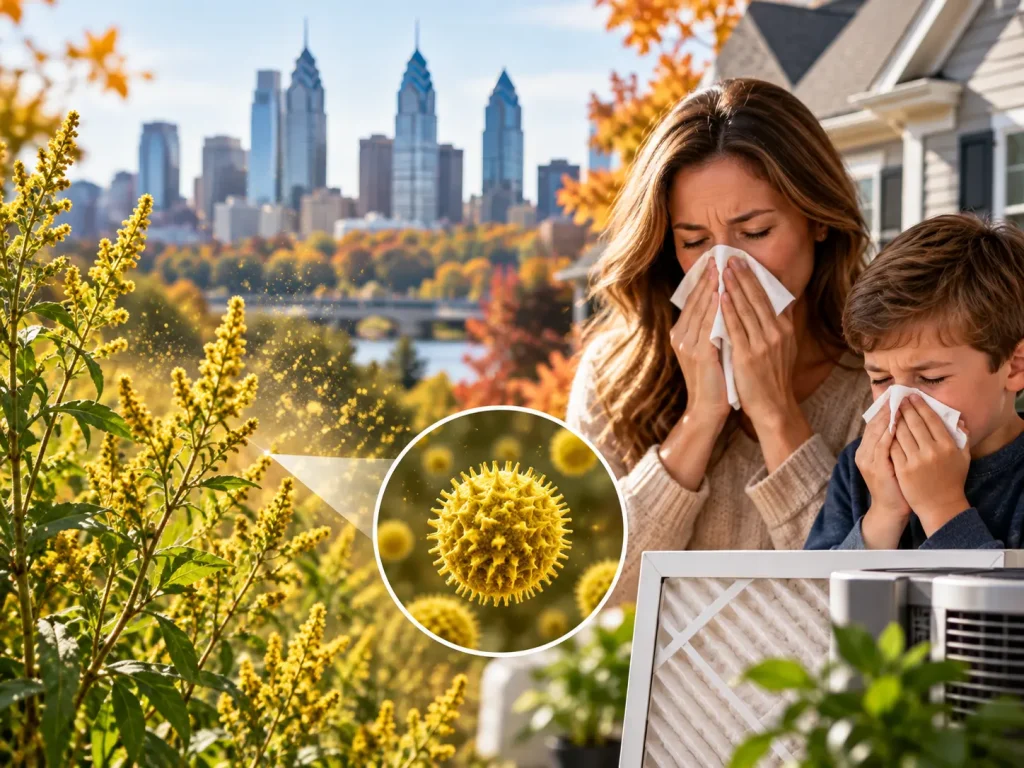 Fall Allergens Are Different: Ragweed Season Protection for Philadelphia Homes