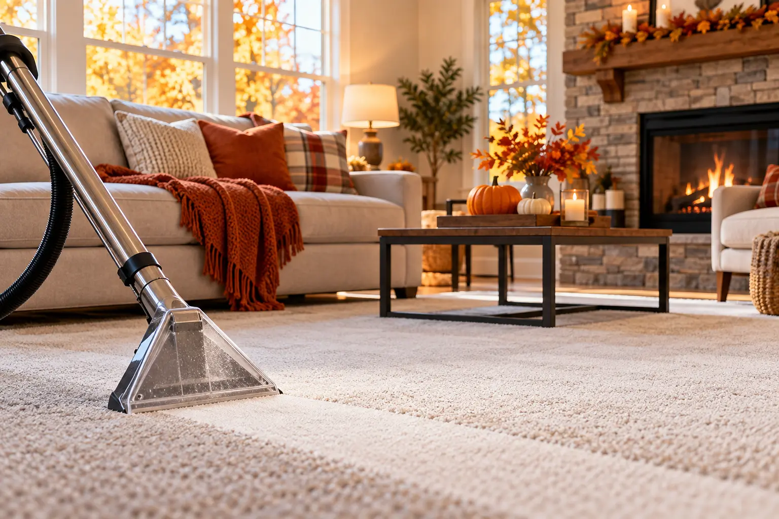 carpet cleaning before holidays